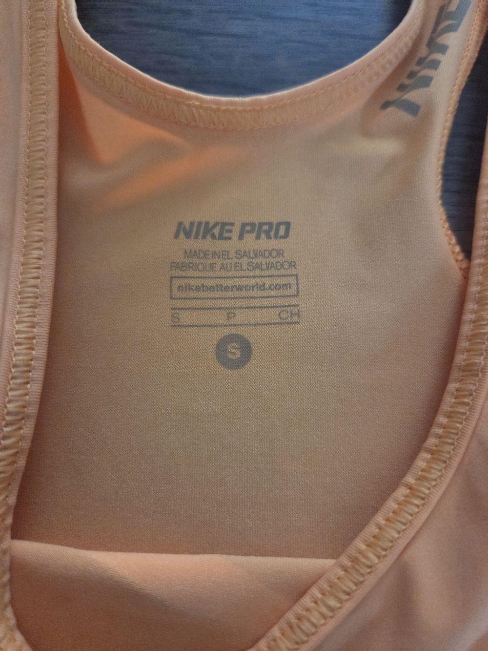 Bundle Of 2 Nike Pro Dri-Fit Active Racerback Tank Tops Sz S Teal Yellow - Picture 9 of 10
